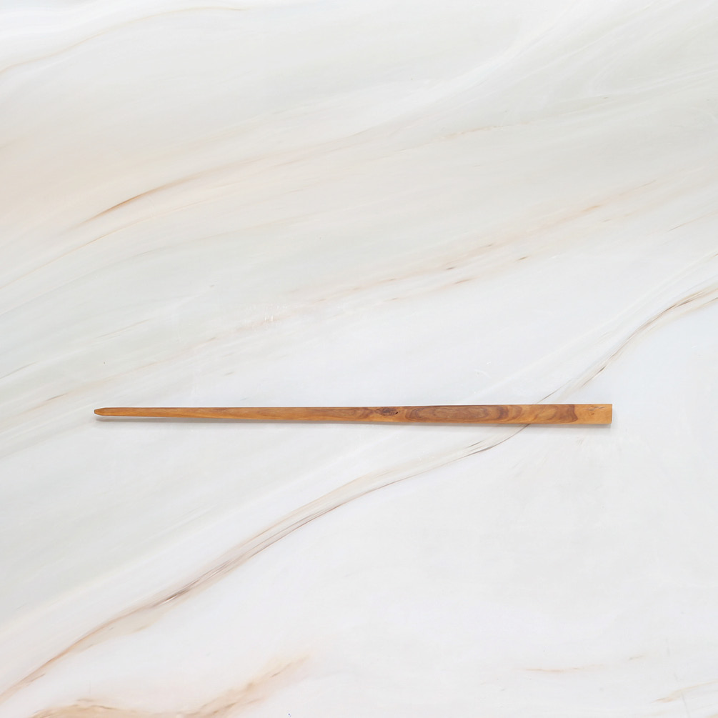 Handmade Olive Wood Hair Pin – Natural Wooden Hair Accessory 2 Handmade Olive Wood Hair Pin – Natural Wooden Hair Accessory - Image 2