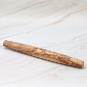 olive wood french rolling pin handcrafted from natural olive wood
