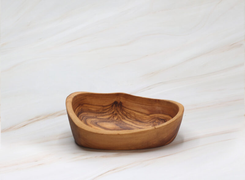 Home 11 olive wood irregular bowl handcrafted from natural olive wood