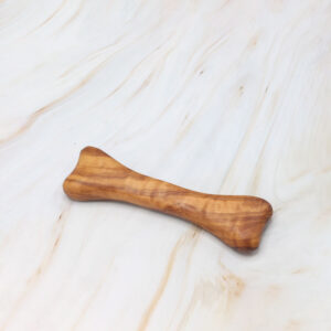 olive wood chewing bone for dogs natural chew toy