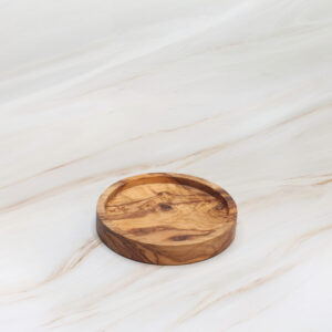 olive wood dipping dish handcrafted from natural olive wood