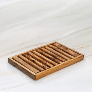 Olive Wood Crumb Collecting Cutting Board – Bread Board
