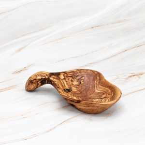 Olive Wood Serving Dish with Handle handcrafted in Lebanon