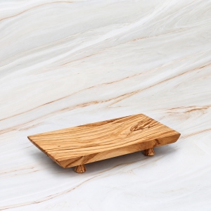 Rectangular Olive Wood Sushi Board handcrafted in Lebanon